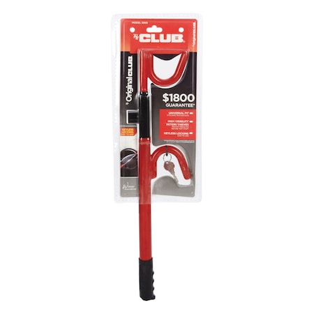 The Club The Club Red Steering Wheel Lock For Fit Most Vehicles 1 pk 1000